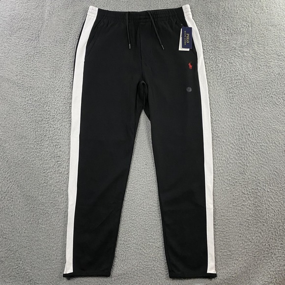 Polo Ralph Lauren Interlock Track Pant Mens Medium Pony Sweatpants NEW - Picture 1 of 12